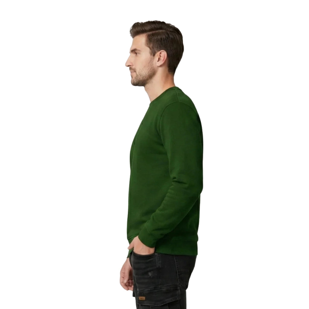 Vigo Green Crewneck Sweatshirt |  300gsm