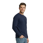 Vigo Navy Unisex Crewneck Sweatshirt | Heavyweight 300gsm Brushed Fleece