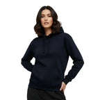 Premium Heavyweight Unisex Hoodie | Navy Blue Brushed Cotton Blend | 300 gsm