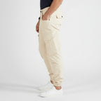 Cargo Jogger–Beige–Stretch-Twill. ZCT-02BE
