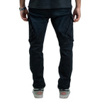 Cargo-Jeans – Schwarz – Stretch-Denim