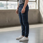 Cargo Jogger – Dunkelblau – Stretch-Twill. ZCT-02DN