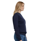 Essential Navy Crewneck Vigo Sweatshirt - Unisex Brushed Fleece