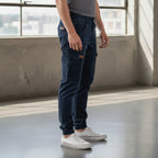 Cargo Jogger – Dunkelblau – Stretch-Twill. ZCT-02DN