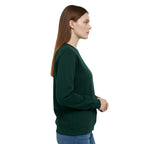 Essential Green Crewneck Vigo Sweatshirt - Unisex Brushed Fleece