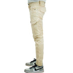 Cargo Jogger–Beige–Stretch-Twill