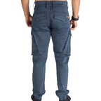 Cargo Jogger – Dunkelblau – Stretch-Twill. ZCT-02DN