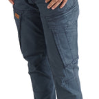 Cargo Jogger – Dunkelblau – Stretch-Twill. ZCT-02DN