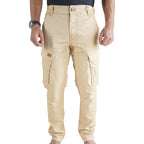 Cargo-Twillhose – Khaki – Stretch. ZCT-01KH