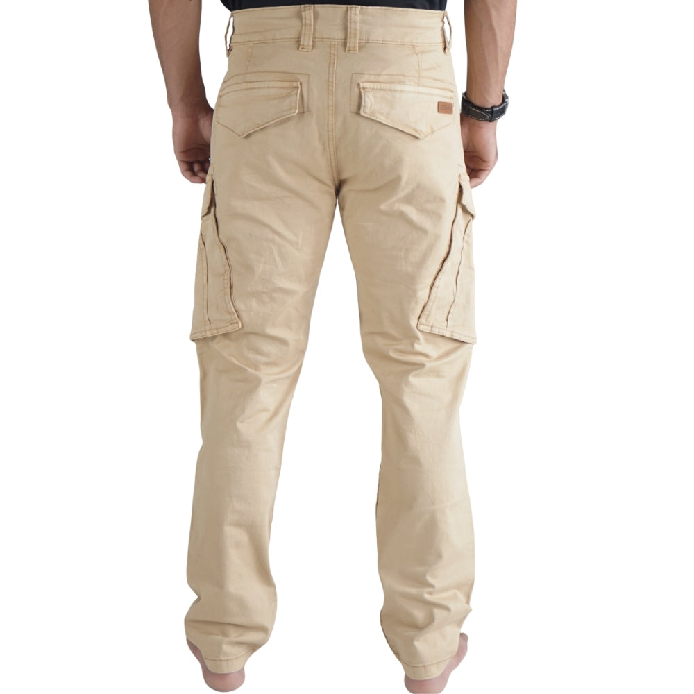 Cargo-Twillhose – Khaki – Stretch. ZCT-01KH