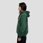 Premium Heavyweight Unisex Hoodie   |   Green Brushed Cotton Blend   |   300 gsm