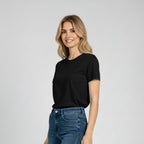 Essential Black Tee | Premium 200gsm | Cotton-Elastane