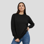 Lugo Black Unisex Sweatshirt - Heavyweight 300gsm Fleece