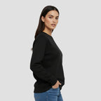 Lugo Black Unisex Sweatshirt - Heavyweight 300gsm Fleece
