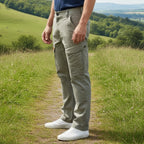 Cargo-Twillhose – Dunkeloliv – Stretch. ZCT-01DO