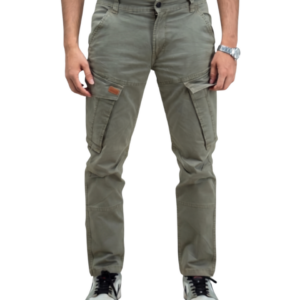 cargo twill dunkeloliv