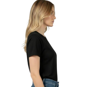 schwarzes t shirt premium 2