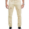 twill cargo jogger beige