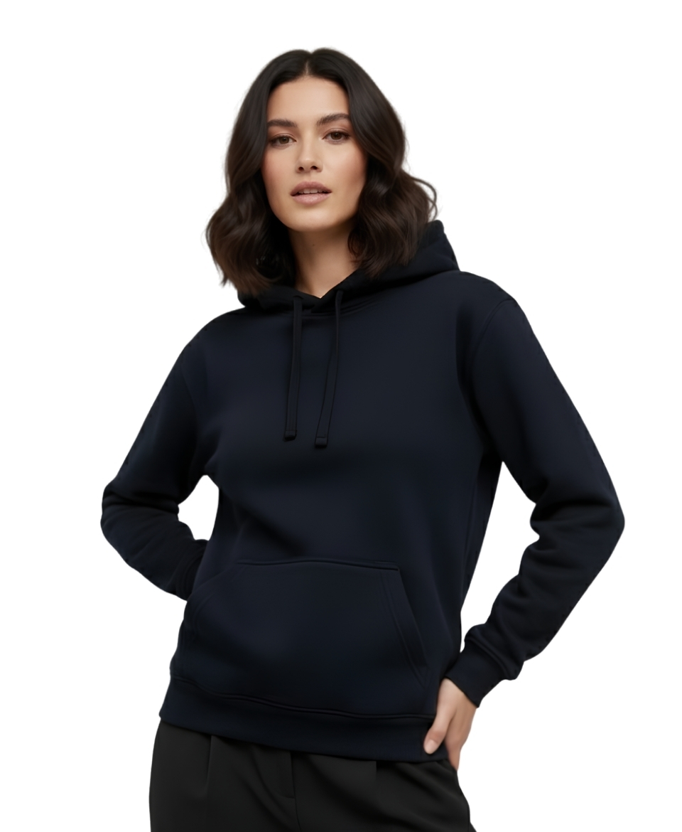 vigo damen hoodie marineblau