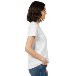 weißes t shirt premium 2