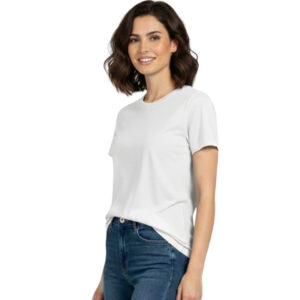 weißes t shirt premium